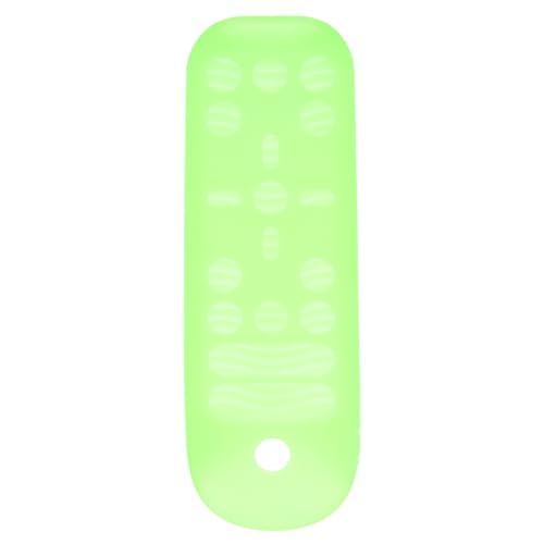 Generisch Silikon Fernbedienungshülle Kompatibel mit PlayStation 5 Leuchtende rutschfeste Schutzhülle mit Vollem Tastenzugriff Stoßfeste Fernbedienungsschutzabdeckung In Nachtgrün