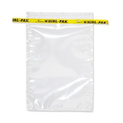 Nasco Whirl-Pak B01063WA Sample Bag, 230mm L x 150mm W, 0.102mm Thickness, 710ml Capacity (Box of 500)