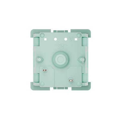 Interruptores de teclado Gateron Jade Mint, interruptores lineares de 5 pinos 22 mm com mola dupla p