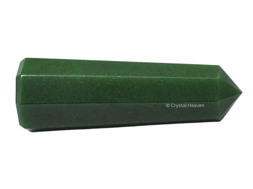 Image of Certified Green Aventurine Crystal Tower Obelisk Point for Chakra, Healing and Balancing - AAA Grade Original Certified Gemstone Agate for Reiki Meditation Yoga Spiritual (3-4 Inches)