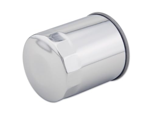 HARLEY-DAVIDSON Ölfilter (Schwarz 63805-80A o. Chrome 63796-77A) Oil Filter Für Sportster & Softail Motorrad Zubehör, Chrome