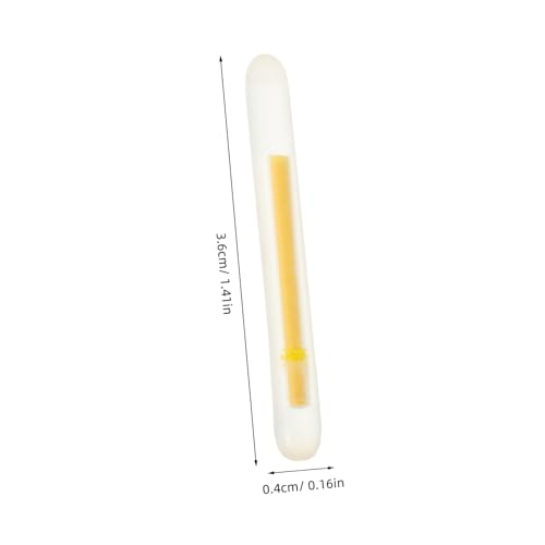 DECOMELODY Mini Night Fishing Glow Sticks Bright Glow Dark Fishing Accessories for Fishing Poles Tiny Light Sticks for Enhanced Night Fishing Experience