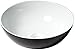 ALFI brand ABC906 Bathroom Sink, Black & White