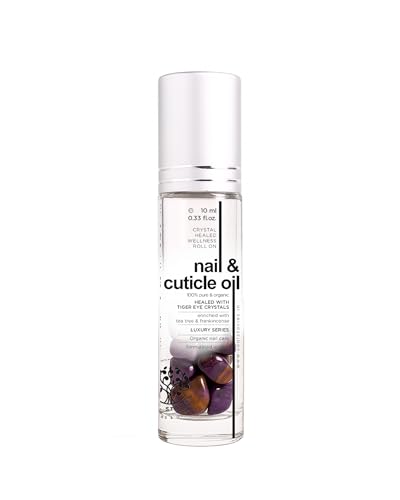 Image of Soul Stories Nail & Cuticle Oil - 10ml | Hydrating Oil to Repair Cuticles Overnight & Remedy for Damaged, Thin Nails | With Argan, Jojoba, Vitamin E & Frankincense | Strengthens, Nourishes & Restores Healthy Shine