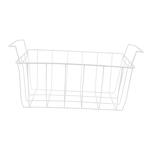 Hoement Cesta de Almacenamiento de Alambre para Congelador Organizador Colgante para Frigorífico y Congelador Instalación y Duradera para Organizar Alimentos Reducidos