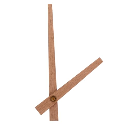 SOESFOUFU 木製指針時計パーツ 掛け時計用 軽量精密設計 交換修理対応 シンプルスリッシュデザイン インテリアに