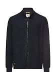 camel active Herren Sweatjacke mit verstellbarem Tunnelzug Dunkelblau, Menswear-XL