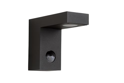 Lucide Texas-IR - Wall Spotlight Outdoor - LED - 1x6W 3000K - IP54 - Anthracite - Image 2