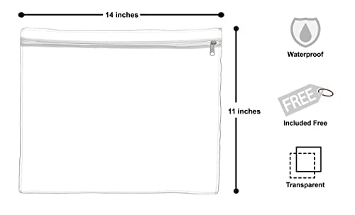 Tallit and Tefillin Bag Set for Jewish Prayer Shawl Zippered Leatherette Bags with Plastic Weatherproof Protection Cover2