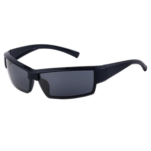 Lunettes de soleil de sport punk pour réduire la fatigue oculaire avec style semi-sans monture