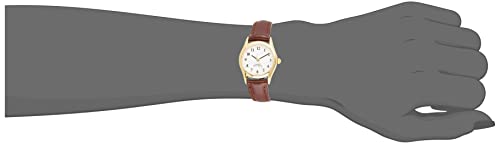 Casio Womens Brown Leather Analog Watch Ltp1094Q-7B9 #TOP3