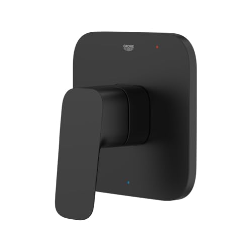 Grohe 1019282430 Cubeo Pressure Balance Valve Trim with Cartridge, Matte Black by GROHE - Image 6