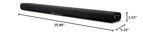Yamaha SR-B30A Dolby Atmos Sound Bar with Built-in Subwoofers (Black)
