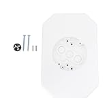 Briny River 8141DBL Montageblöcke für Seitenleuchten, 1,27 cm (1/2 Zoll), Außenseite, 10,2 cm, 26,7 x 16,5 x 2,7 cm, Weiß, 1 Set