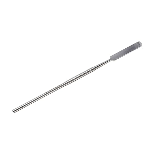 A2Z Multipurpose Flat Lab Spatula Stainless Steel Sampling Spatula for Mixing Transfering Cream, Gel, Powder, Medicine, Cap Filler, Lab Experiment Tool - Lab Technician's Instruments - Makeup Spatula