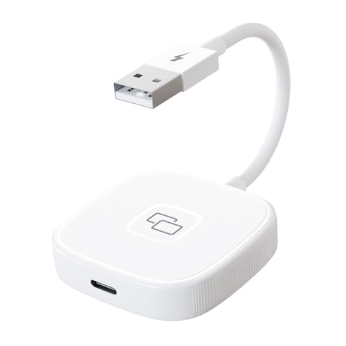 Adaptateur CarPlay miroir carré pour afficher vos applications vidéo bloquées