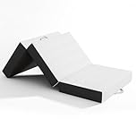 Vesgantti Folding Mattress Small Single, 10CM Gel Memory Foam Foldable Mattress Tri-fold for Travel, Camping, Guest Bed - 100-Night Trial, CertiPUR-US Certified