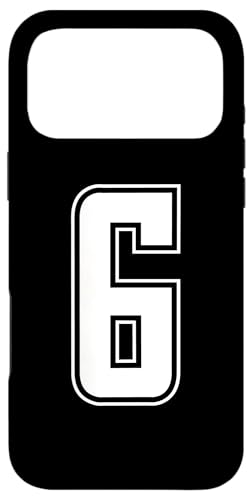 �w�ԍ� 6 �`�[���Z��X�|�[�c�w�ԍ��t�����j�t�H�[�� �X�}�z�P�[�X iPhone 17 Pro Max �p