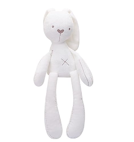 Image of Mamami Soft Snuggle Bunny Plush Childs First Bubby Doll Cotton and Natural Color