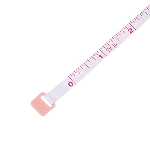 Cinta Métrica Retráctil 2 Piezas 1.8 m Rosa miniatura 4