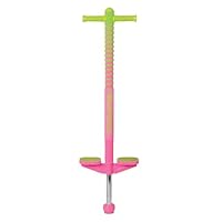 Flybar Maverick 2.0 Foam Pogo Stick for Kids Ages 5 and Up, 40 to 80 Pounds, Outdoor Toys, Boys Girls, Rubber Grip, by The Original Company (Pink/Green) (F-FBPS-MAV7040)