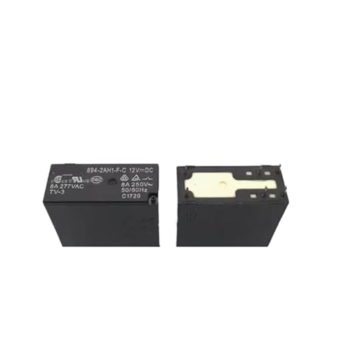 Relais 894-2AH1-FC 12V CC 8A commutateur 6 broches électronique lot de 10