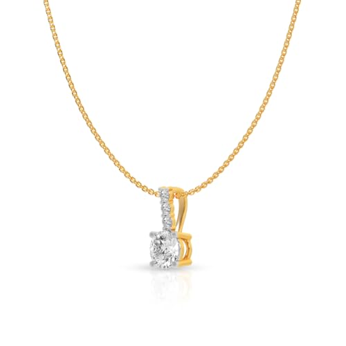 Image of 925 Sterling Silver Pendant Necklace for Women | Silver Locket with Chain | Daily Wear Jewellery | Minimalist Jewelry for Office & Casual Wear | Gift for Woman, Wife, Girlfriend, Mother, Sister | Anniversary, Birthday, Valentine's Day, Rakhi Gift