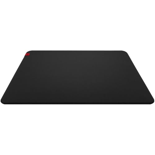 benq zowie g-tr large esports gaming mouse pad humidity resistance cloth consistent and controlling glide softer uniform high-density rubber base stitched edges anti-slip base