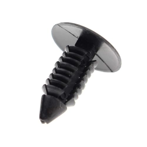 Nylon Fender Trim Panel Bumper Shield Retainer Fastener Rivet Push-Type Clips for 7mm Hole GM for Ford for Chrysler Auto Body - 100pcs Automotive fasteners and clips