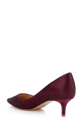 Jewel Badgley Mischka Frenchie Pointed Toe Kitten Heel4