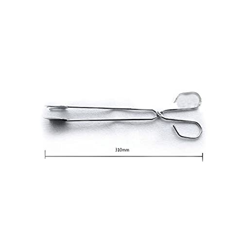 Pinzas de Cocina Pinzas de Comida de Acero Inoxidable, para Cocina de Barbacoa, Utensilios de Pinzas para Servir, Regalo de Cocina, etc, tamaño: 310 mm