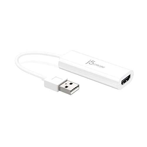 USB to HDMI Adapter for Windows - j5create JUA195