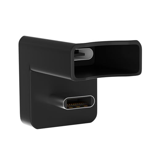 Adattatore USB C da maschio a femmina a 90 gradi ad angolo retto USB 3.1 Extender per notebook computer tablet telefoni con potenziatore di connessione C