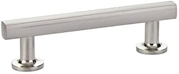 Emtek 86677 Freestone Cabinet Pull Satin Nickel (10" Centers)