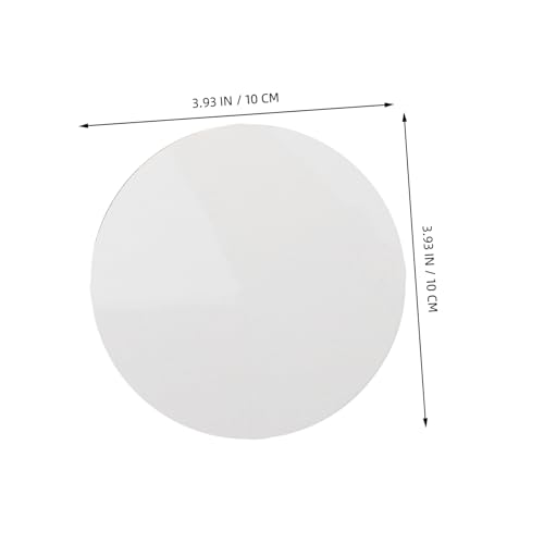 Dessous de verre ronds MDF blanc sublimation Mipcase x24