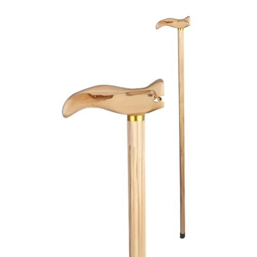 Home Universal® Bastón Ergonómico Antideslizante – Madera Clásica o Aluminio Ajustable – Ligero, Resistente y Extensible – Ideal para Adultos Mayores, Rehabilitación (Bastón Claro Ornamental) Home Universal® Bastón Ergonómico Antideslizante – Madera Clásica o Aluminio Ajustable – Ligero, Resistente y Extensible – Ideal para Adultos Mayores, Rehabilitación (Bastón Claro Ornamental)