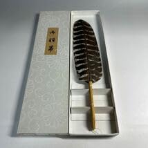 Amazon.co.jp: 茶道具 羽箒 唐国鳥 三ツ羽根 風炉用 : ホーム＆キッチン