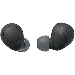 Casco Bluetooth Sony Sony WF-C700N Auriculares Inalámbricos con Bluetooth, Cancelación de Ruido (Pequeños, Ligeros y con conexión multipunto, IPX4, hasta 20 HR de autonomía, Carga Rápida, iOS & Android) Negro