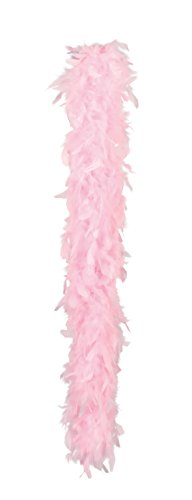Boa Plumes Rose - Taille Unique