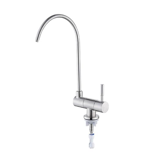 Robinet d'osmose inversée cuisine 1/4 avec filtre rotatif et pliant