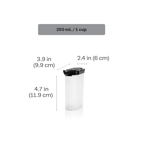 Image of Tupperware Large Spice Shakers, Set of 4, Keeps Dry Herbs and Spices Fresh, BPA-Free, Dishwasher Safe