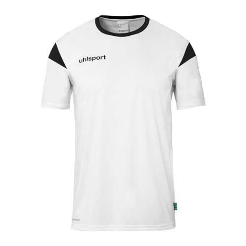 uhlsport Unisex Squad 27 Kurzarm Trikot, Weiß/Schwarz, L EU