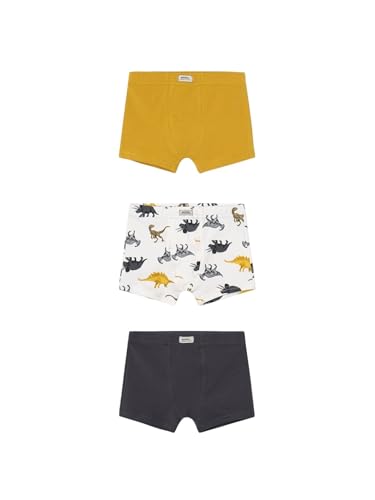 Mayoral Set of 3 Boxers for Boys Mustard