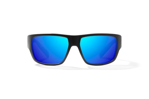 Bajio Piedra Polarized Sunglasses – Medium Fit Full Wrap – Glass & Poly Lenses – Visual Clarity + Color-Boosting Polarization2