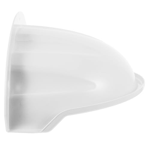 HOMSFOU Rain Cover Nest Outdoor Dome Outdoor Covers Weatherproof Security Protector Shelter Shade Waterproof Outdoor Shield White Plastic