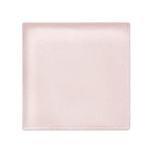 Selected Hanky 100% Pure Silk Pocket Square Solid Color Light Plum One Size