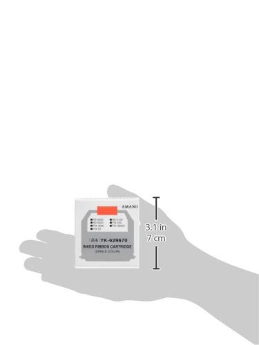 Amazon.co.jp: アマノ インクリボン 赤 YK-629670 : 家電＆カメラ