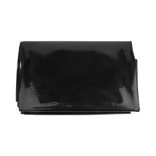 Hsthe Sea Pond Liner Black Pond Tarpaulin 2x2m Garden Pond Film Fish Pond Film Heavy Duty Large Sealing Film Pond Film For Fountain Water Garden Waterfall - Image 2