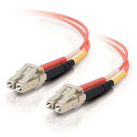 Cable de red LC a LC duplex OM2 C2G de 30m con cubierta LSZH libre de halógenos 2
