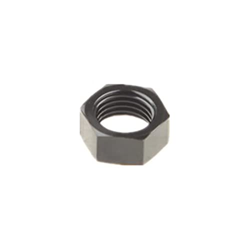 AdlerSpeed -3 an AN3 Female Thread Bulkhead Nut for AN3 Bulkhead Fitting Adapter Aluminum Black